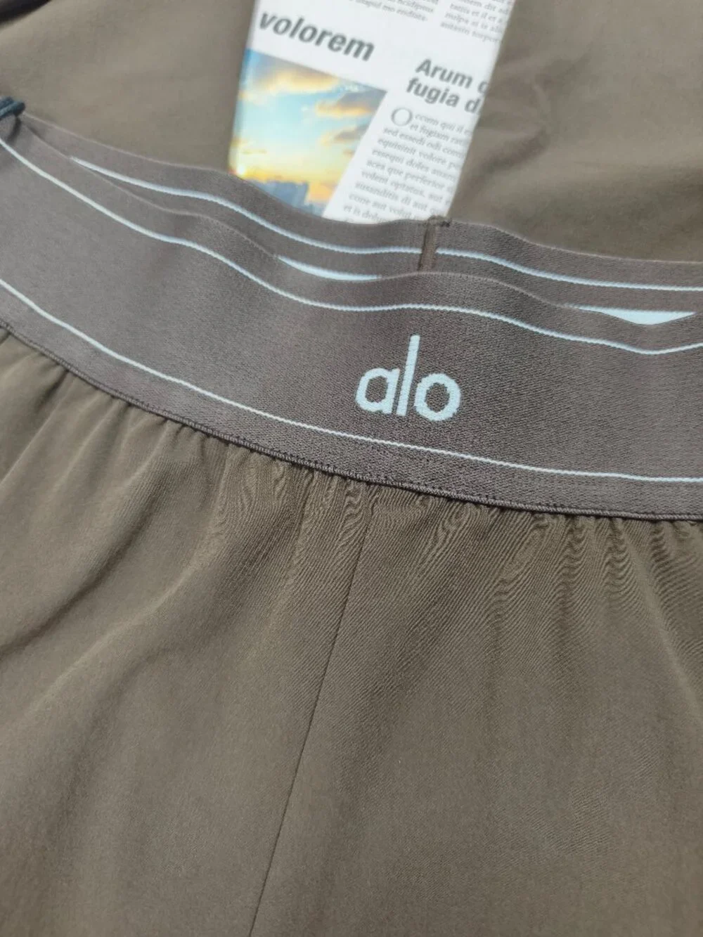 Alo Yoga Espresso/Brown Suit Up Trouser🍩Regular 30-inch length🥳